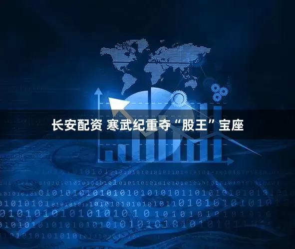 长安配资 寒武纪重夺“股王”宝座